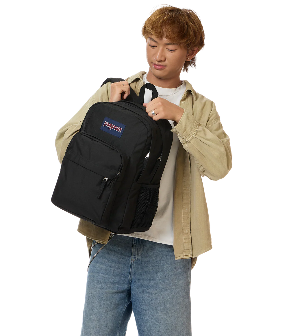 Jansport Big Day Pack Black 34L Laptop Large Capacity School Bag