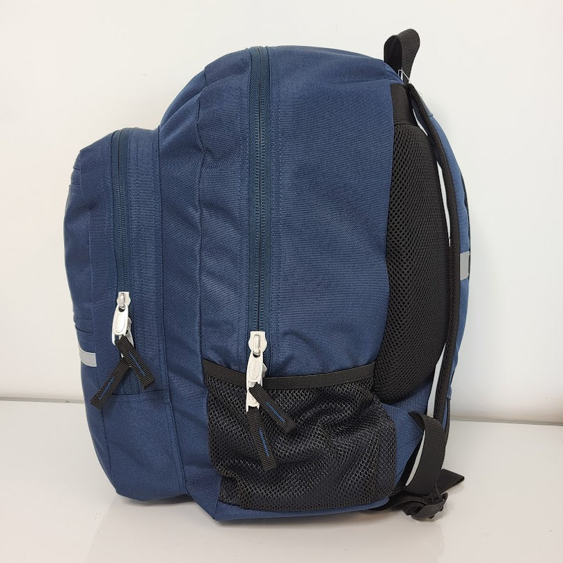 Sac à dos d'école secondaire Ridge 53 Campus grande capacité bleu