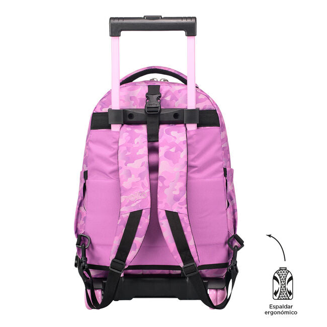 Totto Abnehmbarer Schulrucksack mit Rollen 9I8