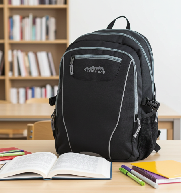 Ridge 53 Pearse Extra Large School Bag Black