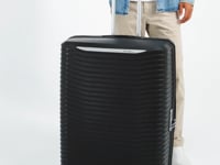 Samsonite Upscape 81cm Expandable Extra Large Hardshell Suitcase Black