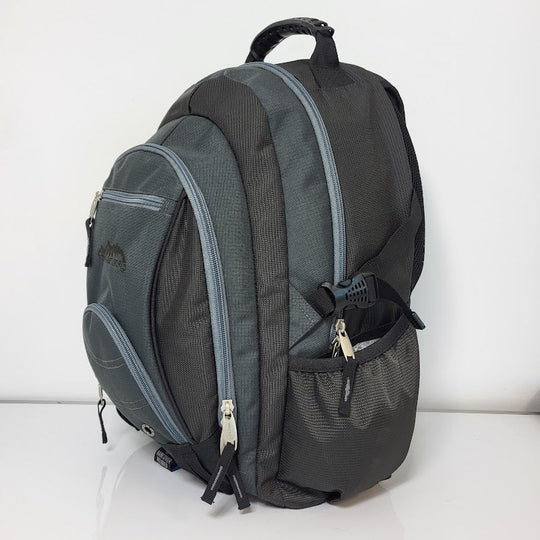 Ridge 53 Bolton Strong Secondary School Bag Charcoal - Carews.ie