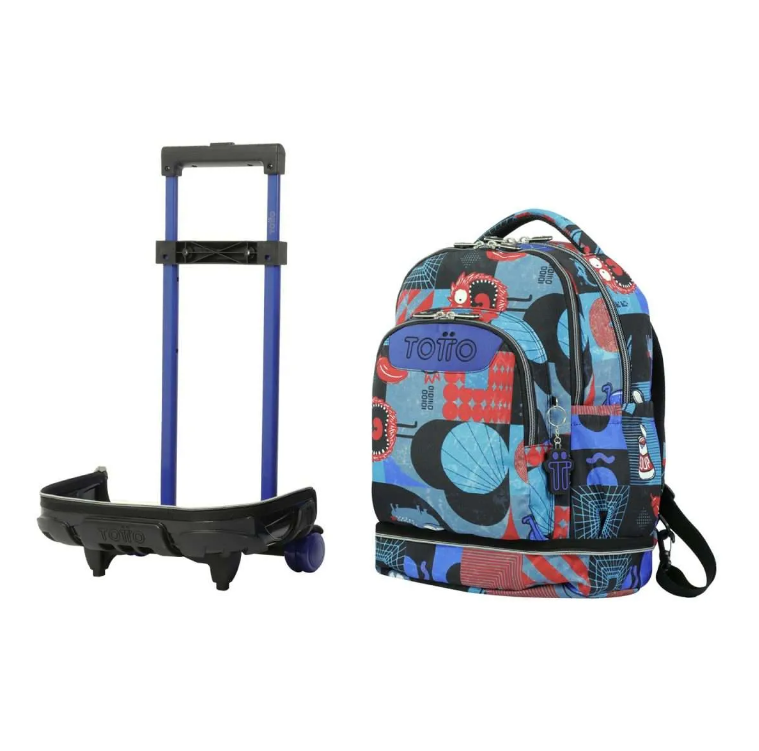 Backpack with detachable wheels sales