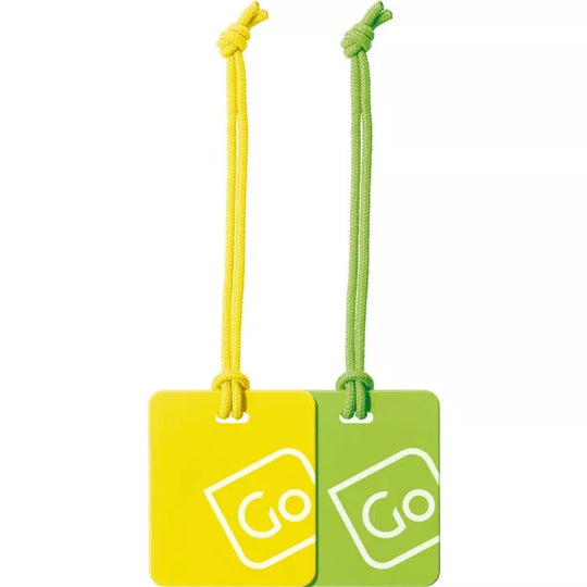 Go Travel Twin Pack Bright Luggage Tags