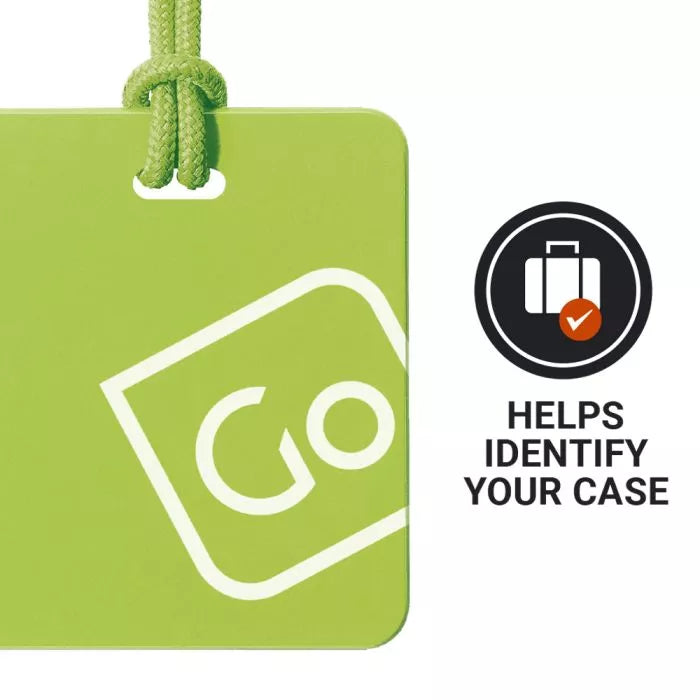 Go Travel Twin Pack Bright Luggage Tags