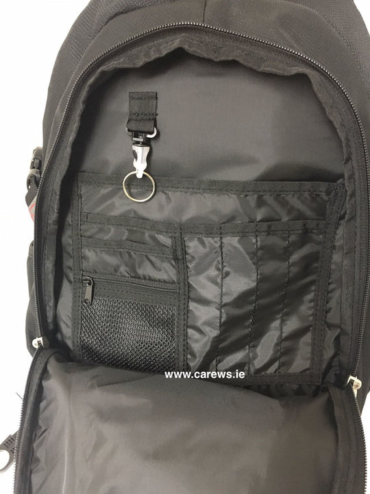 Sac d'école secondaire Ridge 53 Bolton Strong Noir Rouge