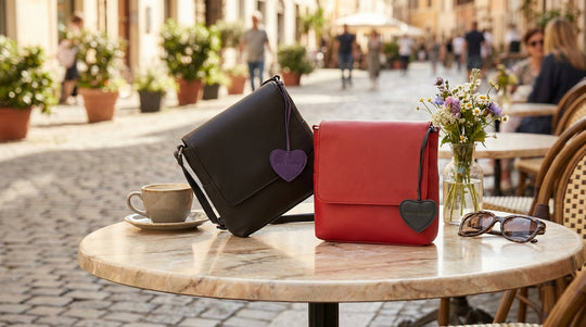 Mala Anishka Small Travel Leather Crossbody Shoulder Handbag