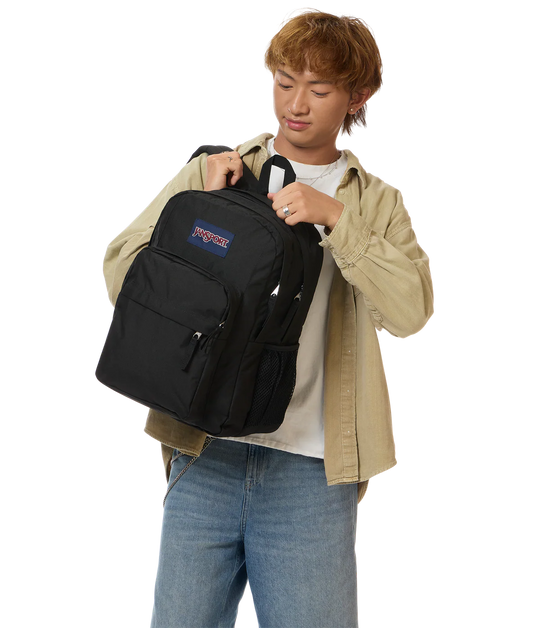Jansport Big Day Pack Black 34L Laptop Large Capacity School Bag