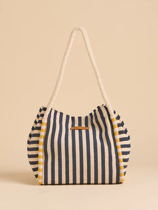 Brakeburn – Strandtasche mit mehreren Deckstreifen