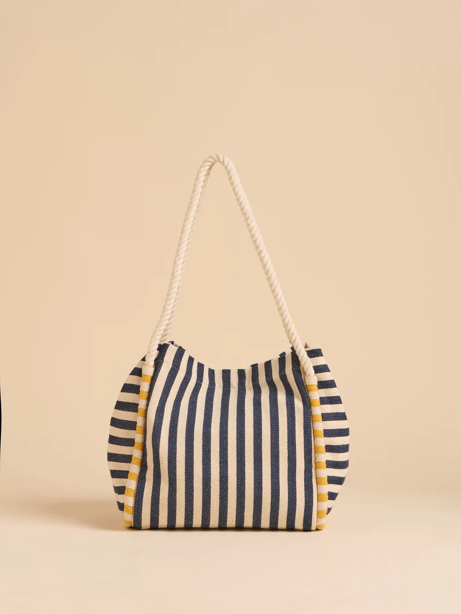 Brakeburn – Strandtasche mit mehreren Deckstreifen
