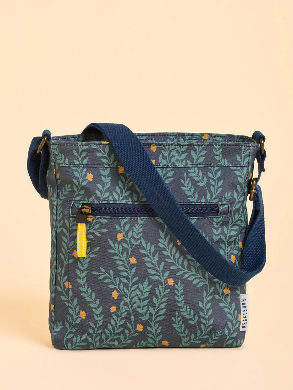 Brakeburn Twilight Leaves Cross Body Handbag