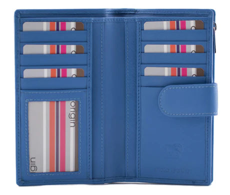 Mala Origin Leather Large Tab RFID Ladies Purse