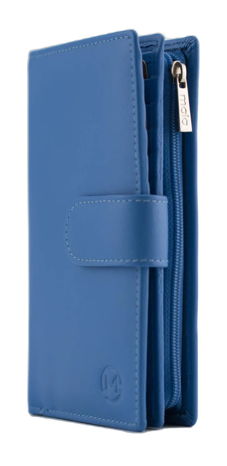 Mala Origin Leather Large Tab RFID Ladies Purse