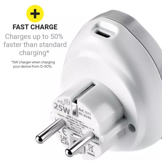 Go Reiseadapter UK auf Euro