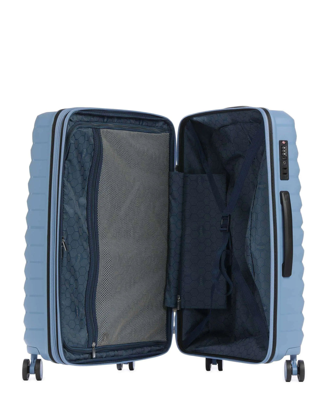Valise extensible moyenne Jump Xwave 66 cm Bleu clair