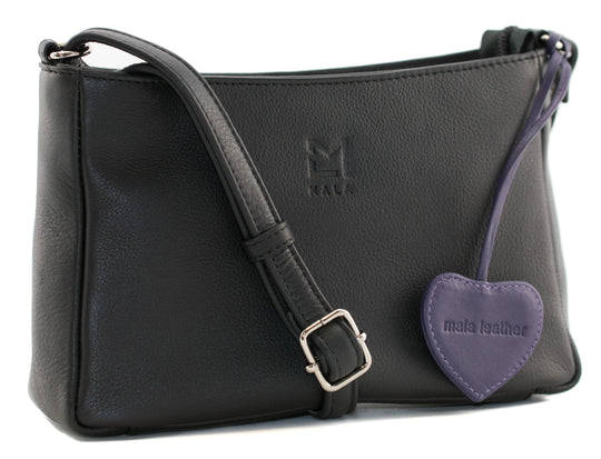 Mala Anishka Small Leather Crossbody Shoulder Handbag