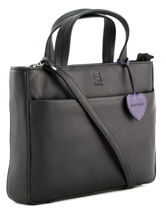 Mala Anishka Multiway Leather Grab Bag