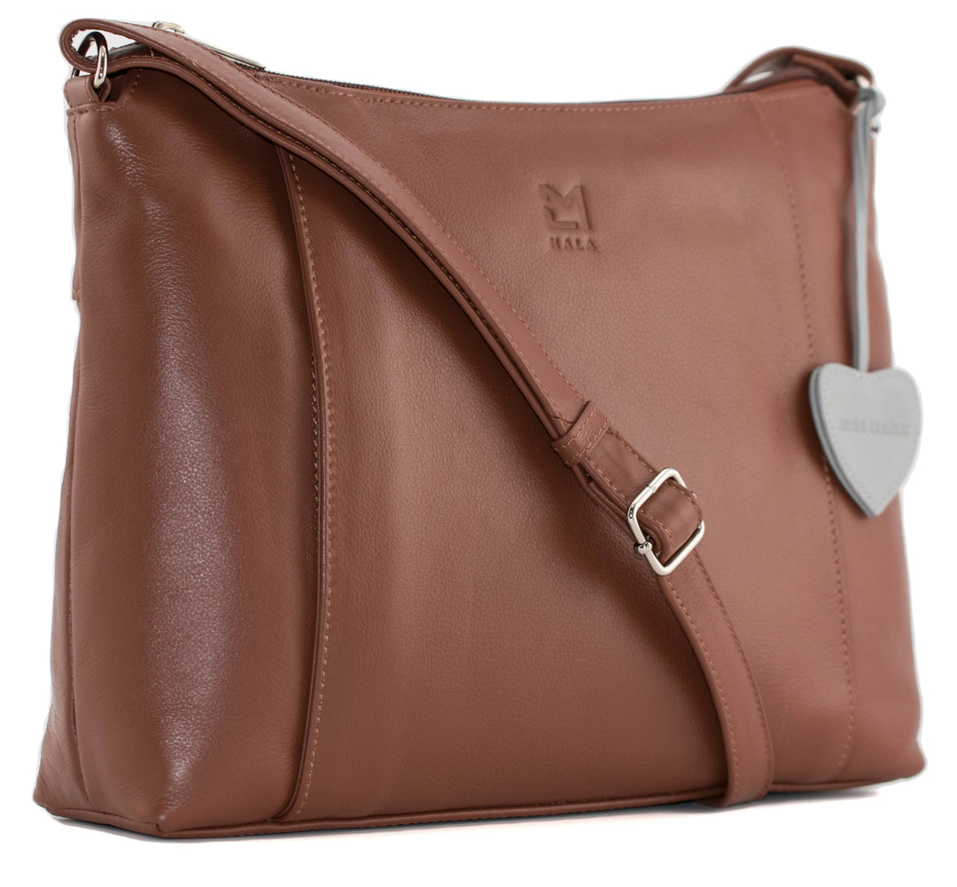 Sac à main en cuir Mala Anishka Slouch à bandoulière