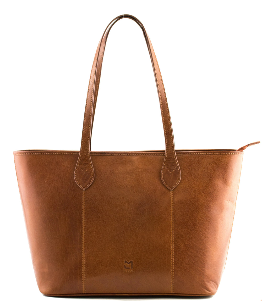 Mala Leather Bloomsbury Shopper Shoulder Bag - Tan