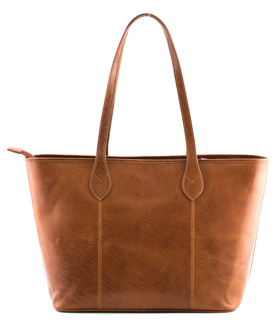 Mala Leather Bloomsbury Shopper Shoulder Bag - Tan