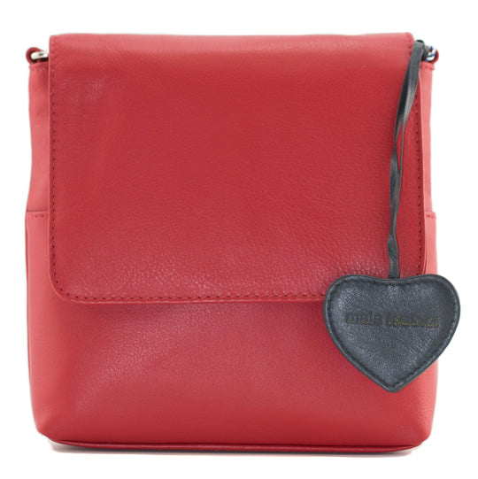 Mala Anishka Small Travel Leather Crossbody Shoulder Handbag