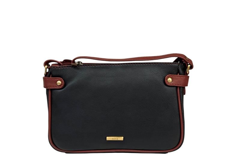 Nova Leder Schulterhandtasche 844