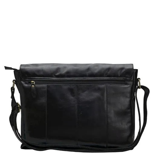 A. Eriksson Poikko Collection Leather Laptop Messenger Bag