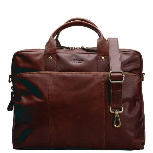 A. Eriksson Poikko Collection Leather Laptop Business Bag