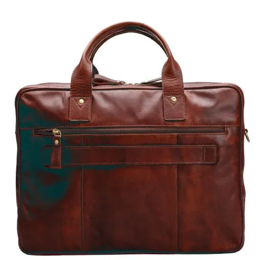A. Eriksson Poikko Collection Leather Laptop Business Bag