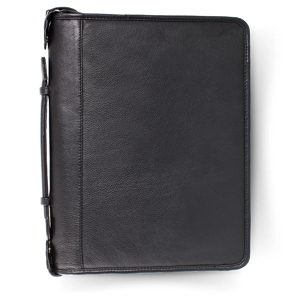 Primehide Leather Zip Around Folder