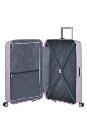 American Tourister Airconic 77cm Lightweight Large Suitcase Stormy Lilac