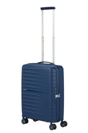 American Tourister Fastforward Expandable Cabin Suitcase - Navy Blue