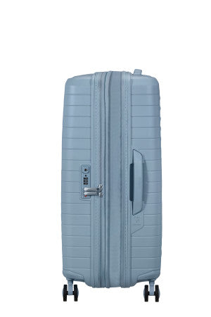 American Tourister Fastforward 68cm Expandable Hardshell Suitcase - Steel Blue