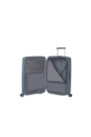 American Tourister Fastforward 68cm Expandable Hardshell Suitcase - Steel Blue