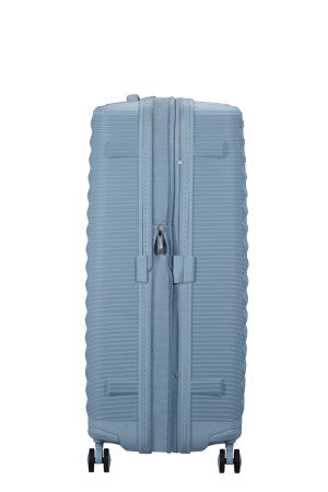 American Tourister Fastforward 78cm Expandable Suitcase - Steel Blue