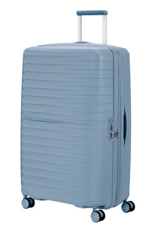 American Tourister Fastforward 78cm Expandable Suitcase - Steel Blue