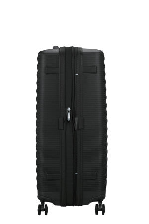 American Tourister Fastforward 78cm Expandable Suitcase - Flash Black
