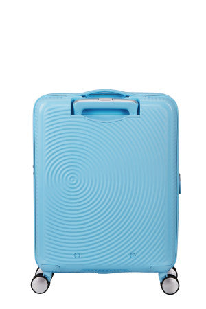 American-Tourister-Soundbox-expandable-cabin-suitcase-55x40x20cm-blueberryfizz-carews-limerick-back