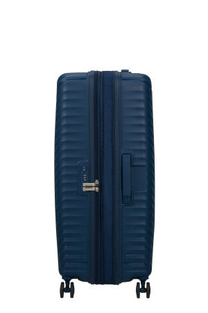 American Tourister Diablast 78cm Large Expandable Suitcase Darkwave Blue