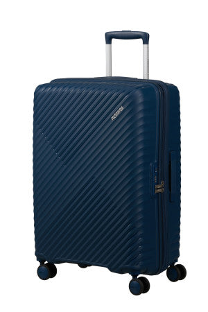 American Tourister Diablast Expandable Suitcase 68cm - Darkwave Blue