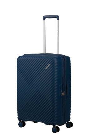 American Tourister Diablast Expandable Suitcase 68cm - Darkwave Blue