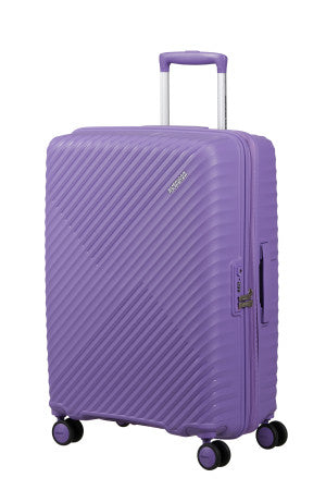 American Tourister Diablast 68cm purple expandable suitcase