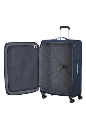 American Tourister Cloudrider Large Expandable Suitcase - Sky Navy