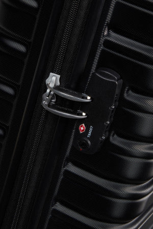 American Tourister Flashline Cabin Suitcase Shadow Black