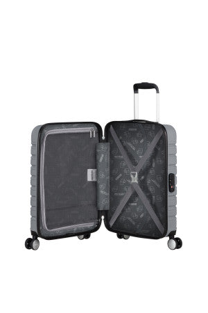 American Tourister Flashline Cabin Suitcase Sky Silver