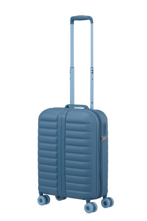American Tourister Neovibe Expandable Cabin Suitcase Steel Blue