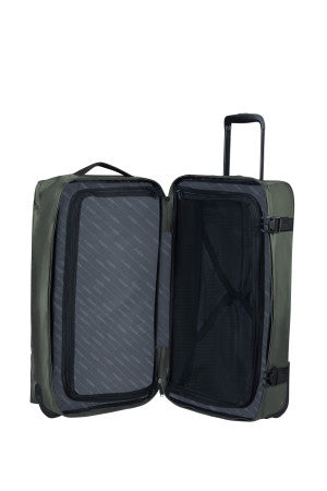 American tourister urbantrack Duffle wheeled 68cm khaki green open