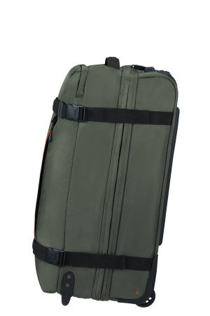 American tourister urbantrack Duffle wheeled 68cm khaki green side