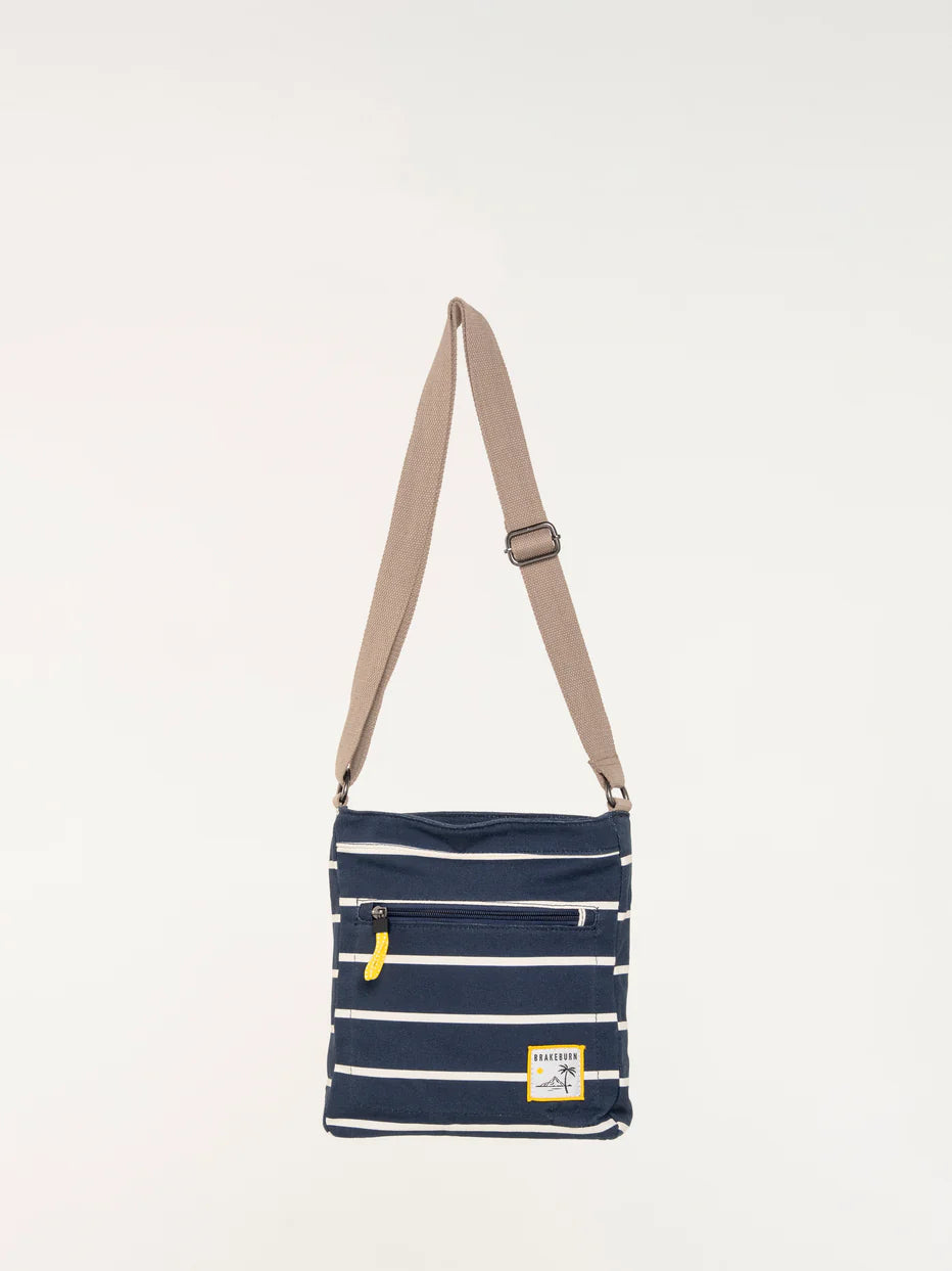 Brakeburn Classic Cross Body Handbag -Navy