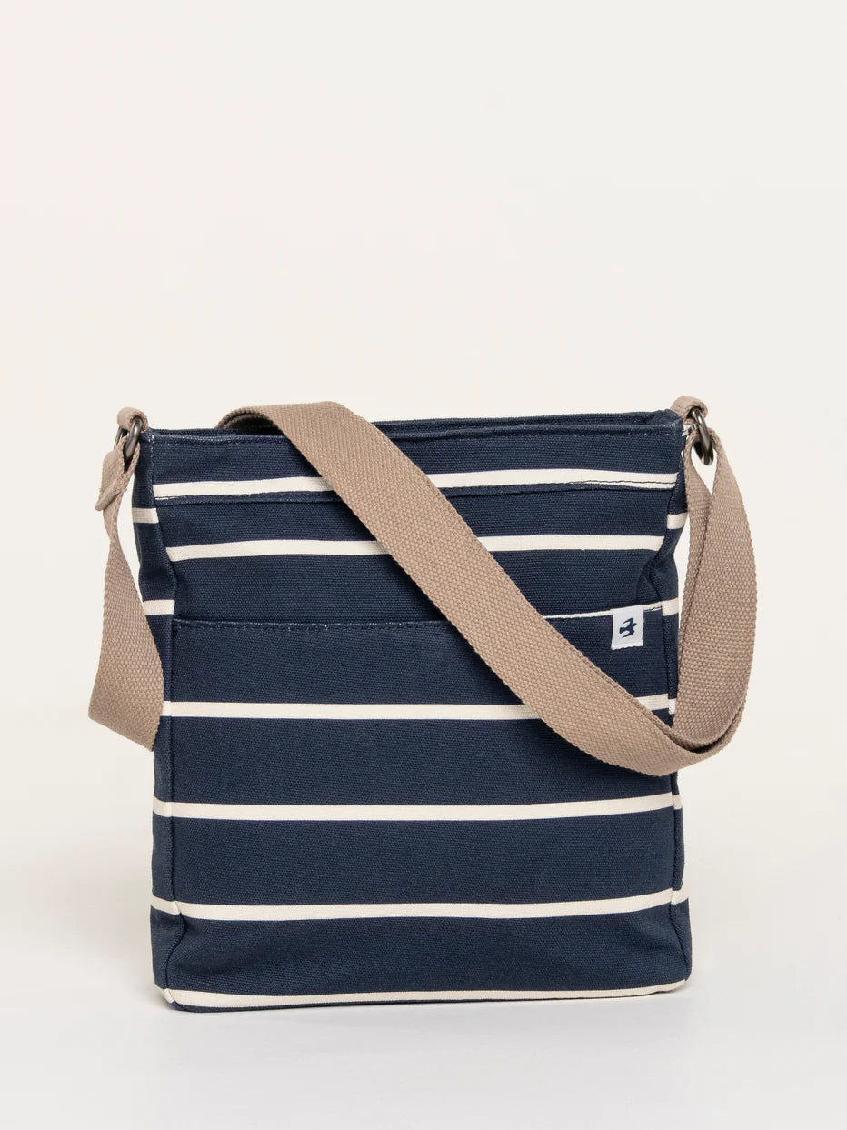 Brakeburn Classic Cross Body Handbag -Navy